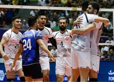 زمان حضور ملی پوشان والیبال در تهران