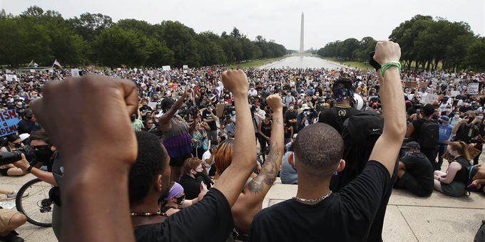 خبرنگاران دوازدهمین روز خیزش ضد نژادپرستی در آمریکا