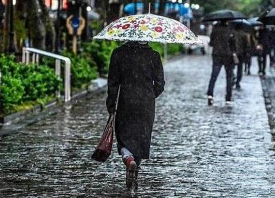 شروع بارندگی در استان های شمالی