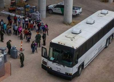 انتقال بچه ها پناهجو به پایگاه های نظامی تگزاس