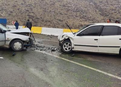خبرنگاران حادثه رانندگی در لرستان یک کشته و پنج مجروح برجا گذاشت