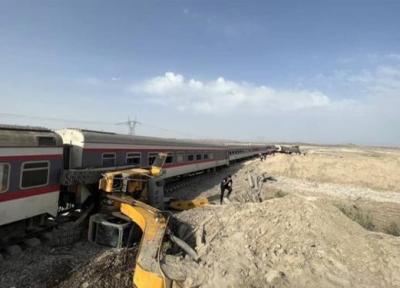 انتقال مصدومان حادثه قطار به یزد؛ بستری 11 نفر در طبس