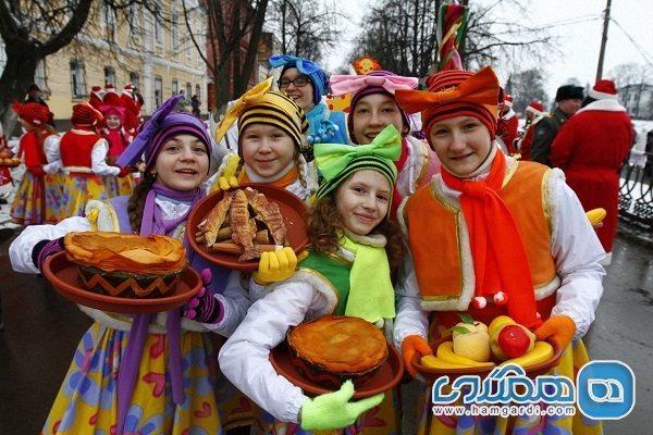 فستیوال ماسلنیستا یکی از فستیوال های مشهور روسیه به شمار می رود
