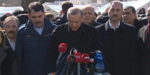 اردوغان: تعداد جانباختگان زلزله ترکیه به 21 هزار و 43 نفر رسید