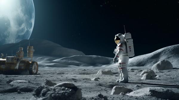 دوربین متفاوتی که فضانوردان با خود به ماه می برند، عکس