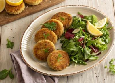 طرز تهیه کتلت بوقلمون، ترد و کم چرب